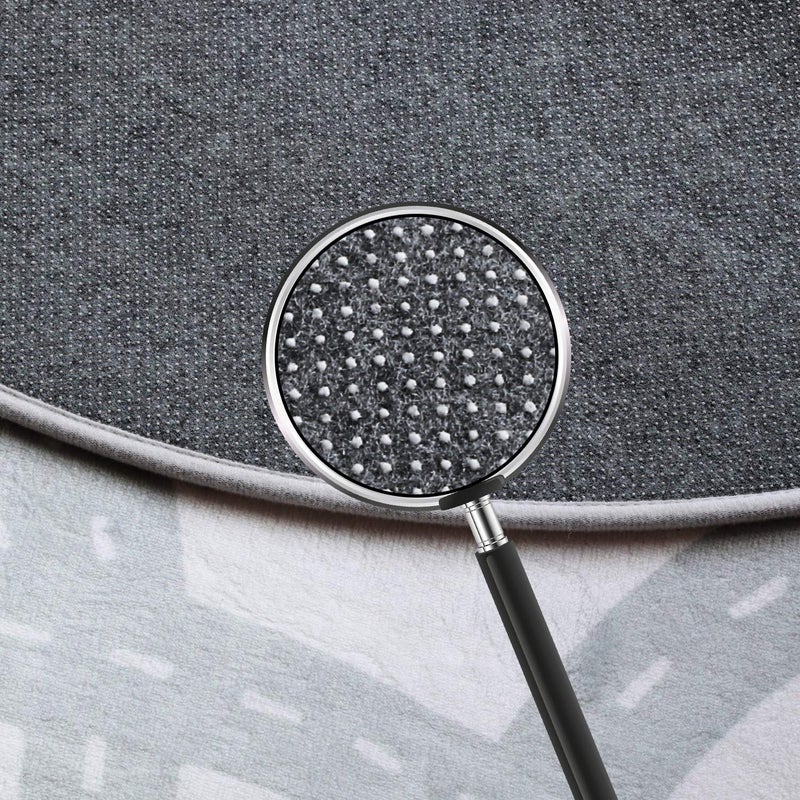 LIVEBOX Road Traffic Kids Play Area Rug 3'x5' Washable Playroom Educational & Fun with Cars and Toys Non-Slip Children Nursery Rugs for Living Room Bedroom Classroom Entryway Kids Tent - Image 5